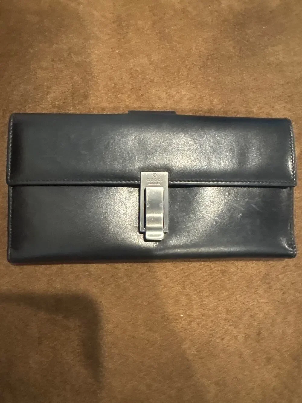 Gucci Leather Continental Wallet